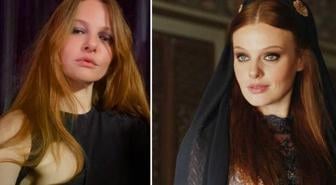 Naz Elmas davete damga vurdu! Derin yırtmaçlı elbise yorum yağmuruna tutuldu