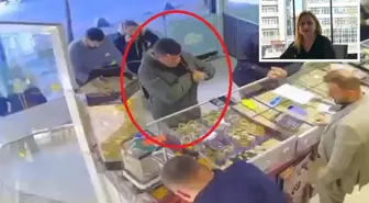 Gülhan'ın cinayet şüphelisinin kuyumcuya altınları satarken görüntüleri ortaya çıktı