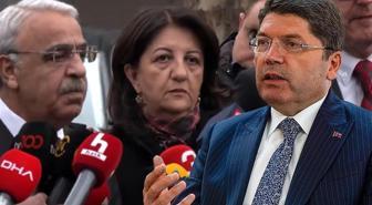 DEM heyeti, Bakan Tunç ile görüştü: Hukuksal zeminin barış için güçlü hale getirilmesi konusunu ele aldık