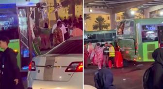 Umre için Mekke'ye giden Türk kafileye otobüs çarptı: Ölü ve yaralılar var