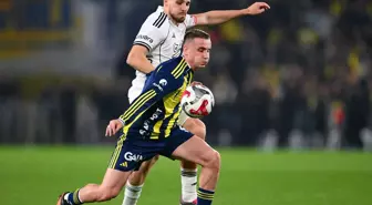 Yılın son derbisinde Beşiktaş, Fenerbahçe'yi 90+1'de yıktı