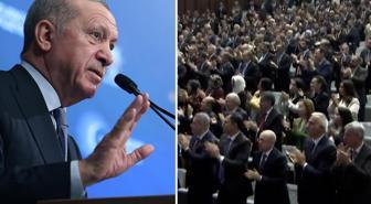 Cumhurbaşkanı Erdoğan'dan salonu ayağa kaldıran sözler