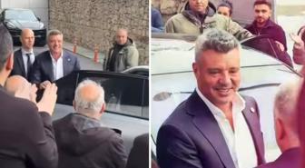Adli kontrol şartıyla serbest bırakılan Sadettin Saran, kulüp binasına geldi