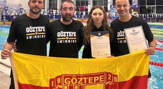 Milli yüzücü Derin Akar, Antalya'daki şampiyonada 11 yıllık Türkiye rekorunu kırdı