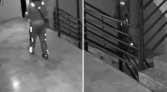 Kurye sipariş getirdiği binaya tuvaletini yaptı