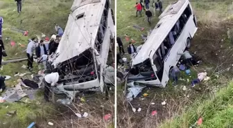 Esenyurt'ta kadın işçileri taşıyan otobüs devrildi: 4 ölü, 3'ü ağır 7 yaralı