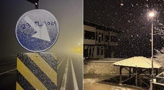 38 ilde sarı ve turuncu kodlu uyarı! İstanbul'un yanı başında kar başladı