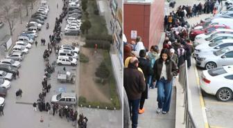 2 üründe indirim haberini alan oraya koştu! 9 saat boyunca kuyrukta beklediler
