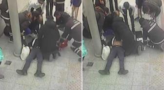 Tren beklerken kalbi durdu, sağlık çalışanı saniyelerle yarıştı