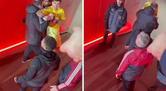 Olay kaleci Emiliano Martinez 4 gol yediği maçın ardından çıldırdı