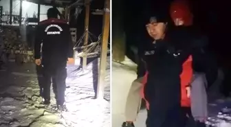 Kahramanmaraş'ta itfaiyeden karda hayat kurtaran müdahale