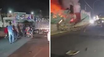 ABD'nin saldırıları Venezuela'nın başkentini cehennem yerine çevirdi