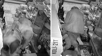 Kendisinden kaçıp markete sığınan küçük kızı önce darbetti, ardından üzerine oturup bıçakladı