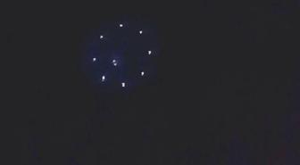 Ankara'nın Güdül ilçesinde iki arkadaş, gökyüzünde gizemli bir cisim görüntüledi