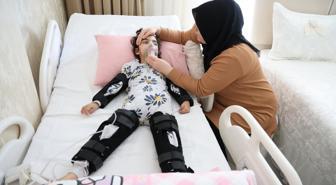Yürüyerek girdiği hastaneden yatalak çıktı: 4 yaşındaki Mihra yaşam mücadelesi veriyor