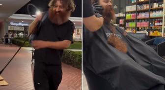 Miami'de Türk işletmeden evsiz vatandaşa duygulandıran jest