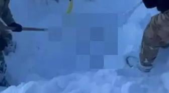 Şırnak'ta kar altında ceset bulundu