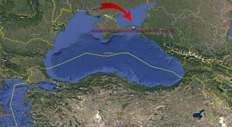 Karadeniz'de sürüklenen Türk gemisi karaya oturdu