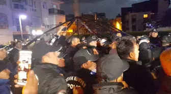 İki belediye ekipleri arasında tansiyon yükseldi, polis müdahale etti