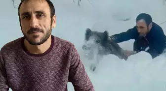 Yaban domuzunu çıplak elle yakalayan adam: Kimseye tavsiye etmem