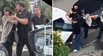 Boşanma aşamasındaki eşini trafikte darbetti