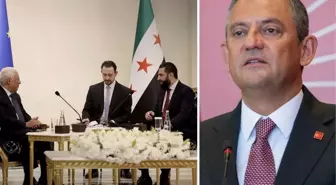 Özel'e 5 dakika bile ayırmadı, Şam'da Şara ile görüştü