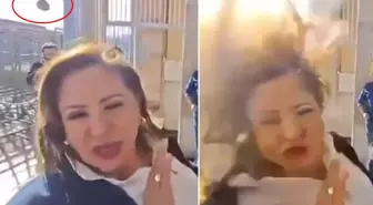 Vekilin üstüne el yapımı patlayıcı fırlattılar! Korkunç saldırı kamerada