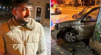Alkollü sürücü, elektrik panosuna çarptı: İlk defa içtim, onda da kaza yaptım