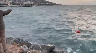 Kahreden son! Fırtınada yüzmek için girdiği denizden çıkamadı