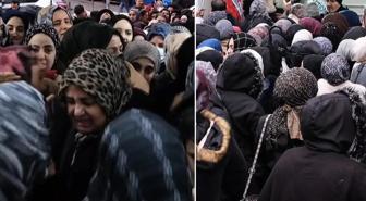 Sultangazi'de mağaza açılışında izdiham yaşandı