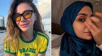 Bahar Şahin başını örtüp Şeyma Subaşı'nı tiye aldı