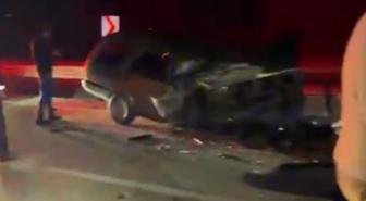 Bursa'da can pazarı: Ters yöne giren araç zincirleme kazaya neden oldu, 6 yaralı