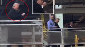 Trump'a 'Pedofili koruyucusu' diye bağıran fabrika çalışanı işten çıkarıldı