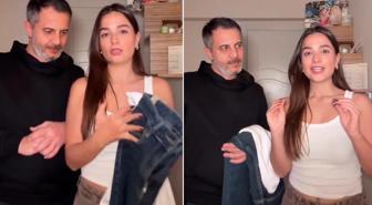 Baba, kızını ilk buluşmaya hazırladı