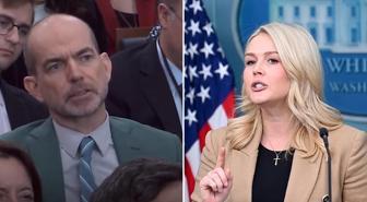 Beyaz Saray Sözcüsü ICE sorusu soran gazeteciye sert çıktı: Sen solcu bir yazarsın