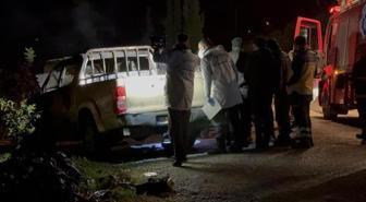 Antalya'da araç içinde yanmış ceset bulundu