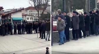 Soğuk havada çorba kuyruğu! CHP'li vekil görüntüyü paylaşıp isyan etti