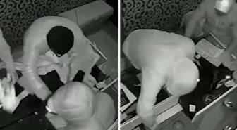 40 saniyede 1.5 milyonluk altın hırsızlığı kamerada