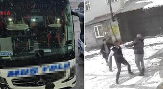 Elazığ'daki kavga, tuvaletini duvara yapan yolcu nedeniyle çıkmış