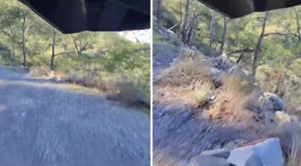 Uçuruma yuvarlanırken tek bir kelime haykırdı