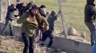 Sınırda tehlikeli provokasyon: Telleri parçalayıp Suriye tarafına geçtiler