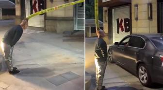 Hayattan sıkılıp 'otopark bariyeri' olmaya karar verdi