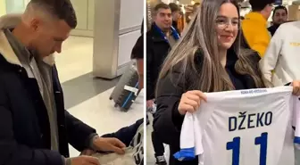 Dzeko'dan Fener taraftarını duygulandıran hareket