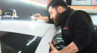 Araç sahibi ekspertizde gerçeği öğrenince fenalaştı