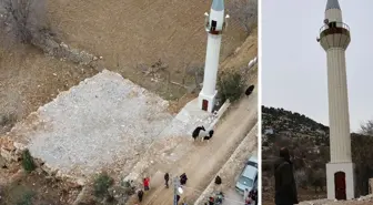Cemaat de imam da minare de var fakat cami yok