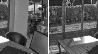 Balıkesir'de meydana gelen deprem Bursa'da işyerinin kamerasına böyle yansıdı