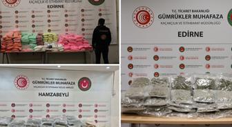 Gümrükler Muhafaza ekipleri zehir tacirlerine göz açtırmadı