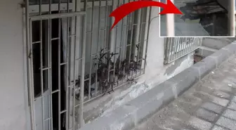 Vahşet bu evde yaşandı! Pencere aralandı, sehpadaki resim dikkat çekti