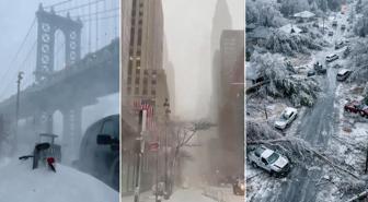 Kar yağışı değil küçük kıyamet! ABD'de 200 milyon kişi tehdit altında