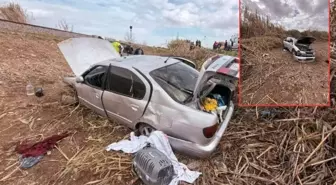 Otomobil şarampole devrildi! 2 kişi ağır yaralandı